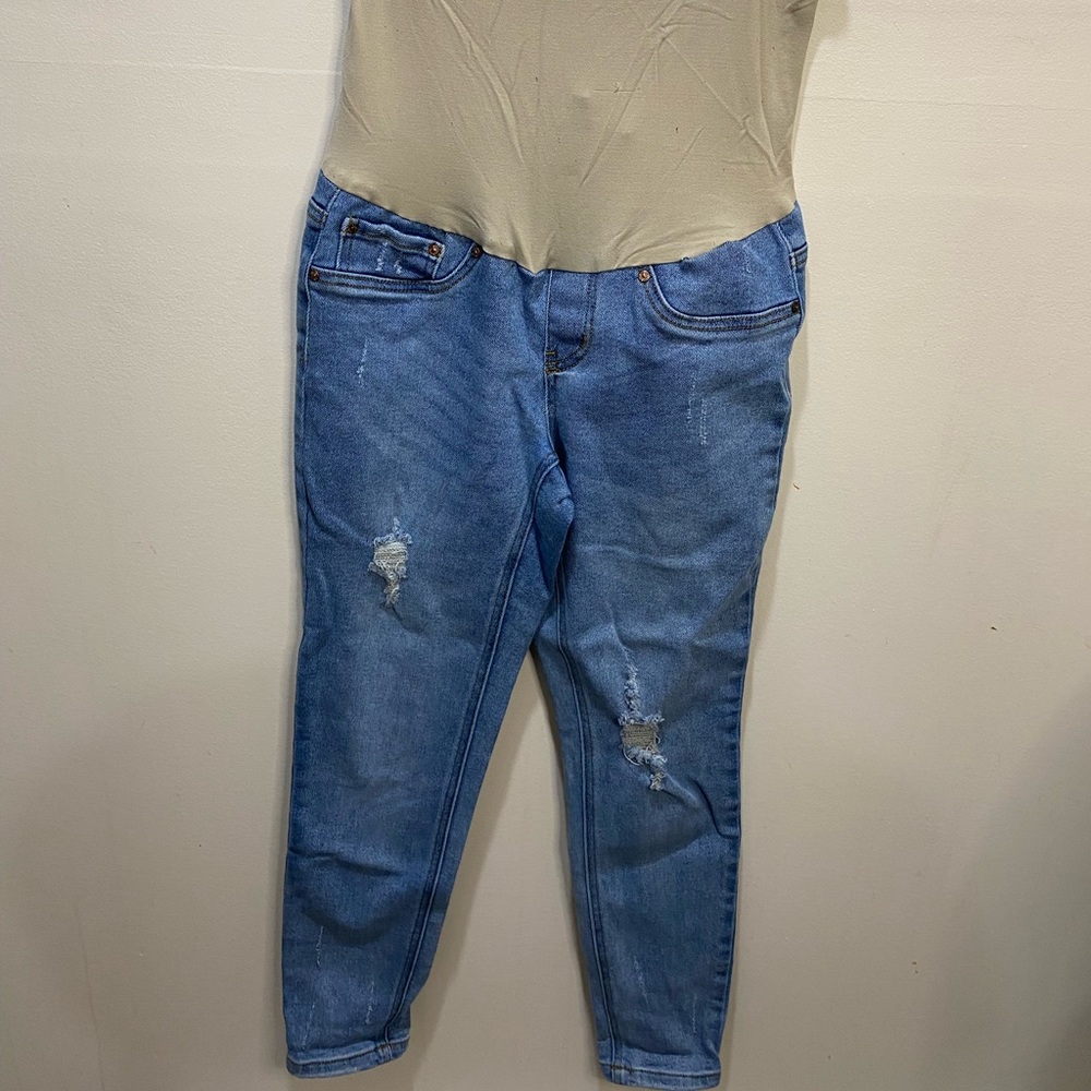 Maternity Over the Belly Jeans